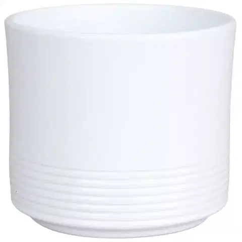 Záhrada Obal Valca Rille 992 12 cm biela matná