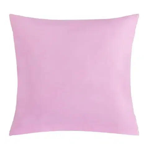 Obliečky Bellatex Obliečka na vankúšik ružová, 50 x 50 cm