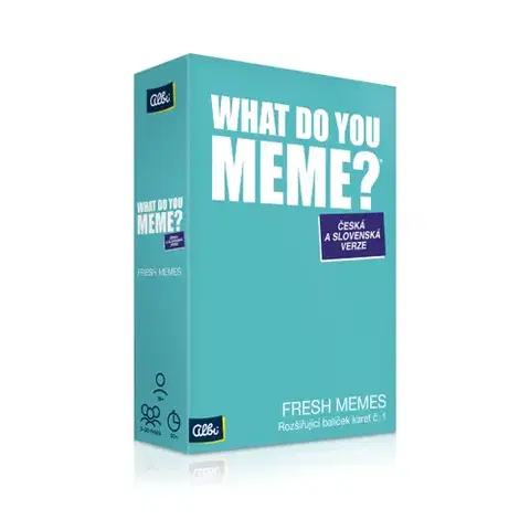 Hry pre dospelých (18+) Albi Hra What Do You Meme (prvé rozšírenie)