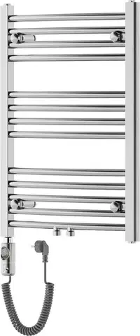 Radiátory do kúpeľne MEXEN/S - Ares radiátor + vykurovacia tyč 700 x 500 mm, 300 W, chróm W102-0700-500-2300-01
