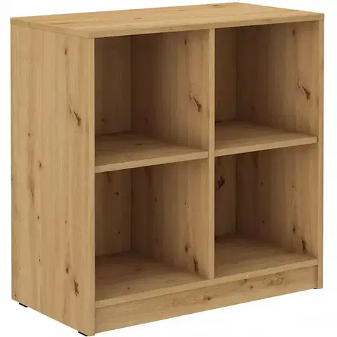 Vitríny a regály do obývačky Regál Malta Dub Artisan Typ 101