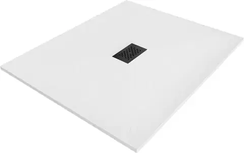 Vane MEXEN/S - Hugo sprchová vanička SMC 110x100, biela, krytka čierna 42101011-B