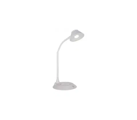 Lampy JUST LIGHT. 14414-16 -LED stmievateľná stolná lampa s nabíjaním PUCKI LED/4,5W/230V biela 14414-16