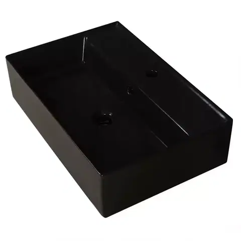 Umývadlá Umývadlo do kúpeľne Ferra Black