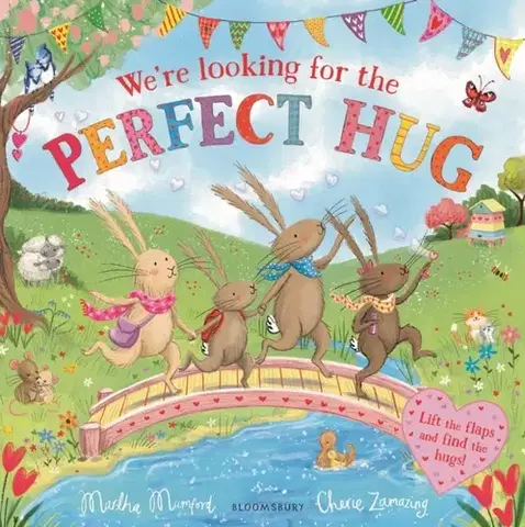 Leporelá, krabičky, puzzle knihy We're Looking for the Perfect Hug - Martha Mumford