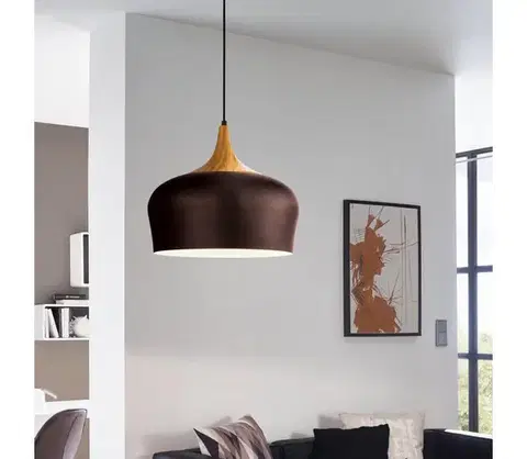 Svietidlá Eglo 95385 - Luster OBREGON 1xE27/60W/230V 95385
