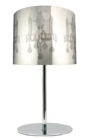 Stolové lampy Chrómová kancelárska stolová lampa Arkas