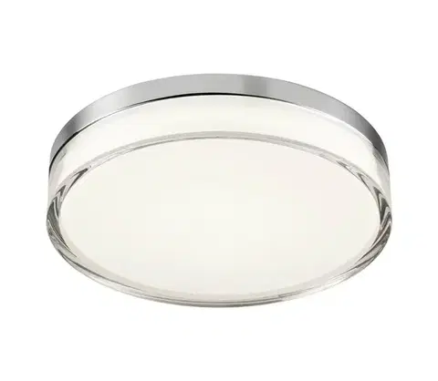 Svietidlá Redo 01-3728 - LED Stropné svietidlo FRISBI LED/18W/230V 3000/4000K IP44 chróm 01-3728