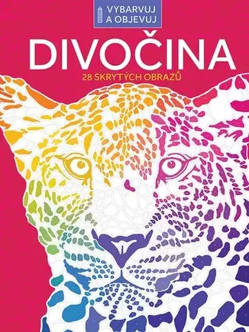Maľovanky pre dospelých Vybarvuj a objevuj: Divočina - Max Jackson