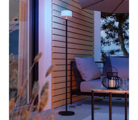 Lampy Eglo 75888 - LED RGBW stmievateľná vonkajšia stojacia lampa MONTAPALMA-L LED/2,2W/3,7V IP54 75888