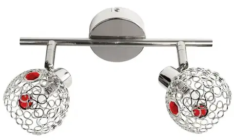 Stropná svetla Nástenná bodová lampa ARON 2xG9 Candellux