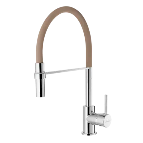 Kuchynské drezy INVENA INVENA - Drezová batéria CHAMELEON, béžová BZ-29-L03-C
