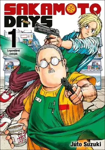 Manga Sakamoto Days 1: Legendární zabiják - Júto Suzuki,Anna Křivánková