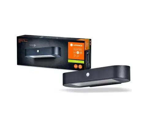Svietidlá Ledvance LED solárne nástenné svietidlo s čidlom ENDURA STYLE LED/6W/7,4V IP44 4058075766242