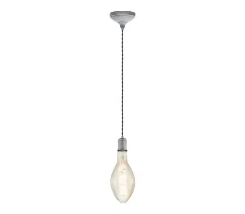 Svietidlá Eglo 32534 - Luster na lanku YORTH 1xE27/60W/230V 32534