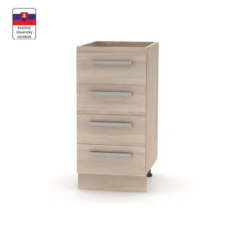 Kuchynské dolné skrinky KONDELA Nova Plus NOPL-055-0S kuchynská skrinka dub sonoma