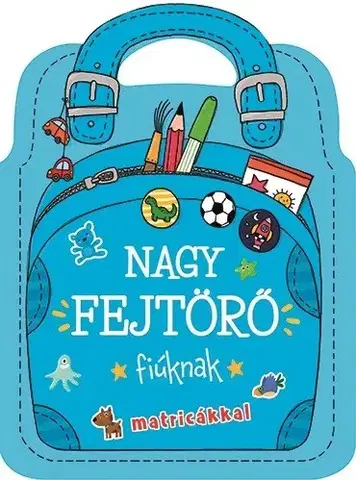 Príprava do školy, pracovné zošity Nagy fejtörő - fiúknak matricákkal