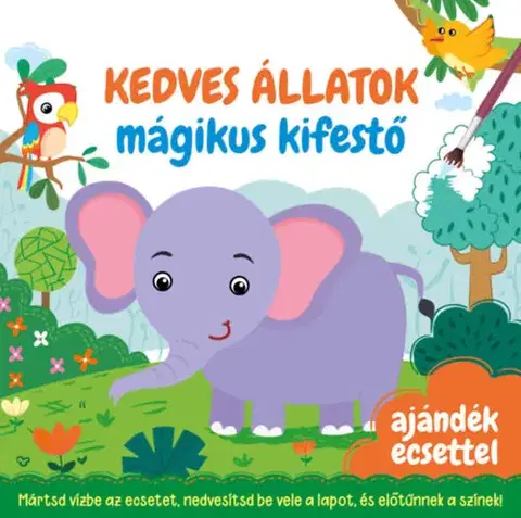 Pre deti a mládež - ostatné Kedves állatok - Mágikus kifestő