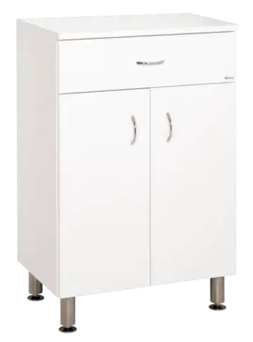 Kúpeľňový nábytok Kúpeľňová skrinka nízka Keramia Pro 50x33,3 cm biela PRON50DV PRON50DV