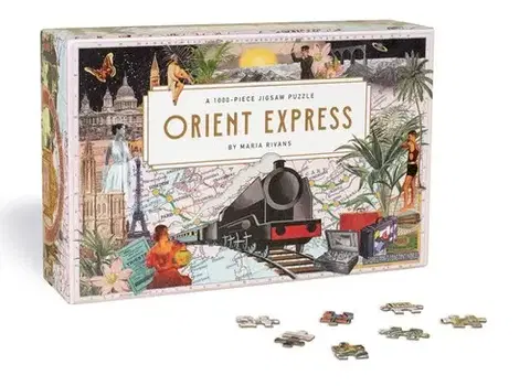 1000 dielikov Orient Express Puzzle
