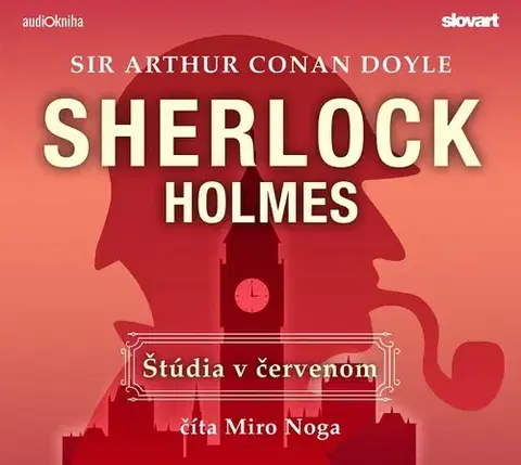 Detektívky, trilery, horory Slovart Štúdia v červenom - audiokniha
