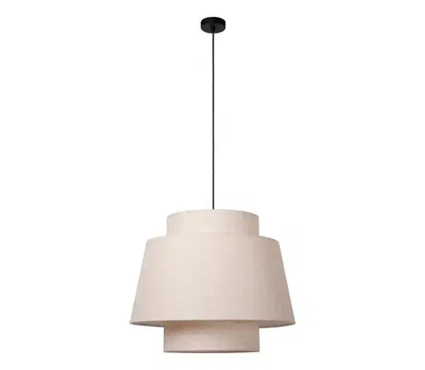 Svietidlá Lucide 21435/60/38 - Luster na lanku TRIBUTE 1xE27/40W/230V krémová 21435/60/38