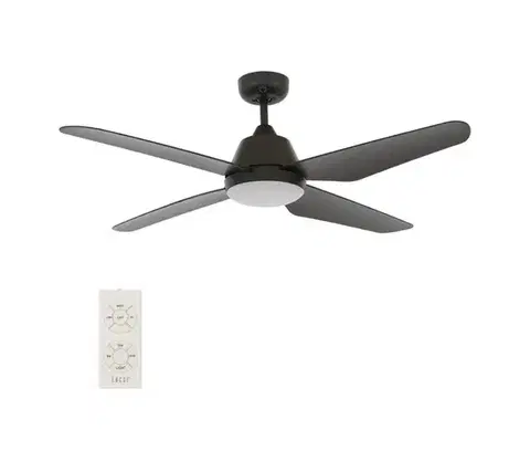 Ventilátory Lucci Air 212998 - LED Stropný látor ARIA LED/18W/230V čierna + DO 212998