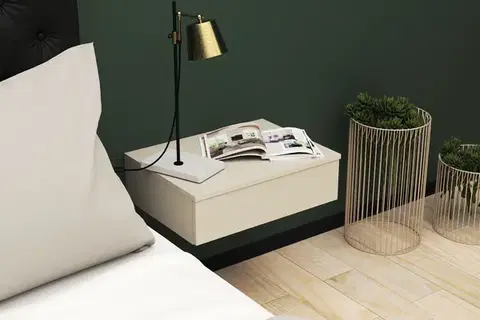 Nočné stolíky TANYA nočný stolík, saten