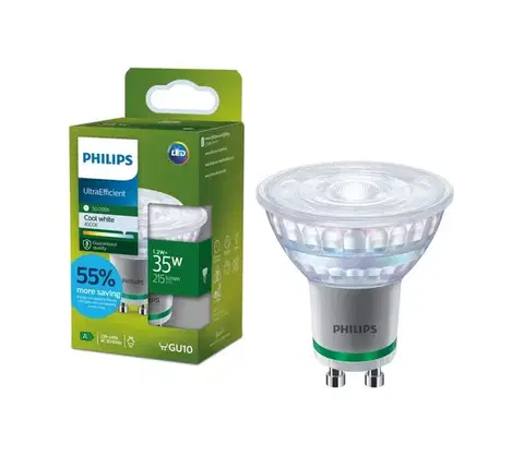 Žiarovky LED žiarovka ULTRAEFFICIENT Philips PAR16 GU10/1,2W/230V 4000K 872110304758800