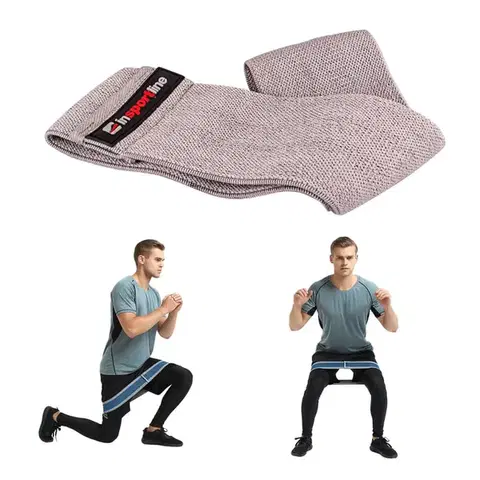 Ostatné fitness náradie Posilňovacia guma inSPORTline Lopr 76x8 cm / 21 kg