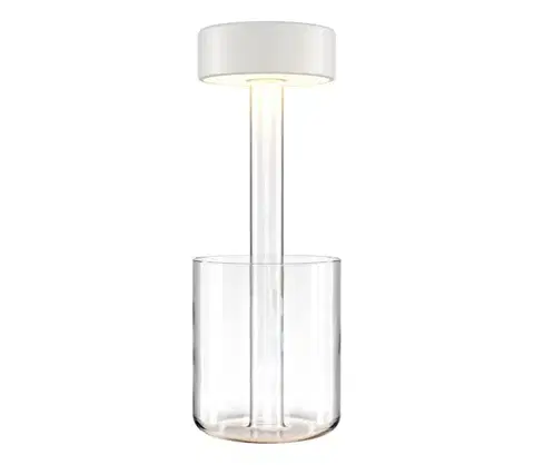 Lampy Maytoni MOD229TL-L3W3K1 - LED stmievateľná prenosná stolná lampa 3W/5V biela/čír MOD229TL-L3W3K1