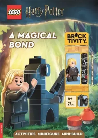 Nalepovačky, vystrihovačky, skladačky LEGO® Harry Potter™: A Magical Bond Activity Book (with Luna Lovegood™ minifigure and Thestral mini-build) - Buster Books,LEGO®