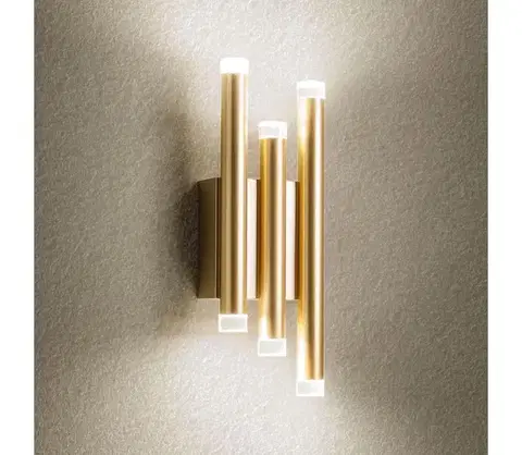Svietidlá Redo 01-2036 - LED Nástenné svietidlo MADISON 6xLED/4W/230V zlatá 01-2036