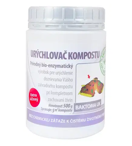 Upratovanie Baktérie do kompostu - Baktoma UK 0,5kg Baktoma UK: 0,5 kg