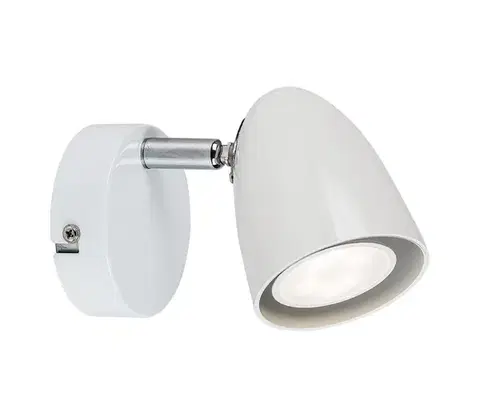 Svietidlá Rabalux 73016 - Nástenné bodové svietidlo PERICO 1xGU10/5W/230V biela 73016