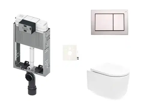 Záchody Závesný WC set na zamurovanie SAT SIKOTZREX67CR SIKOTZREX67CR