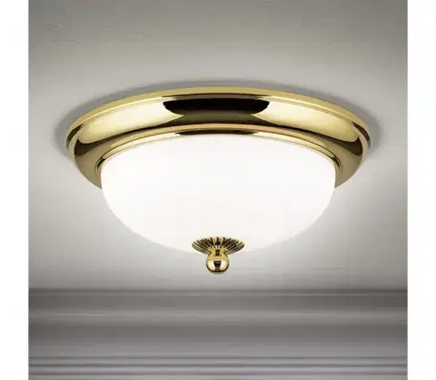 Svietidlá Orion - Stropné svietidlo EMPIRA 2xE14/40W/230V pr. 26,5 cm zlaté DL 7-792/26 gold