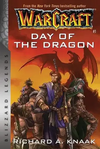 Sci-fi a fantasy Warcraft Day of the Dragon - Richard A. Knaak