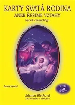Veštenie, tarot, vykladacie karty Karty Svatá rodina aneb řešíme vztahy (kniha a 28 karet) - Zdenka Blechová