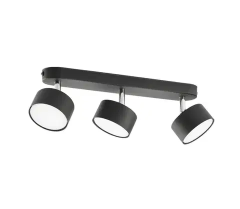 Svietidlá  Bodové svietidlo CLARK 3xGX53/10W/230V čierna 3404