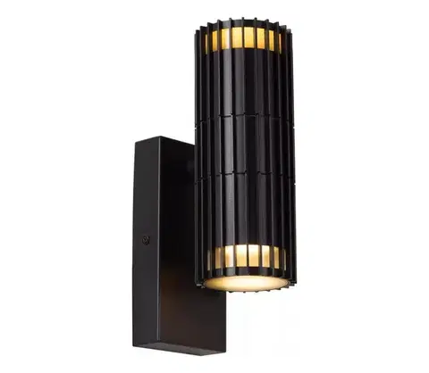 Svietidlá Lucide 11840/02/30 - Vonkajšie nástenné svietidlo TIMBALA 2xGU10/7W/230V IP44 11840/02/30