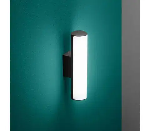 LED osvetlenie Ideal Lux - LED Vonkajšie nás. svietidlo ETERE LED/9,5W/230V 3000K IP44 čierna 322193