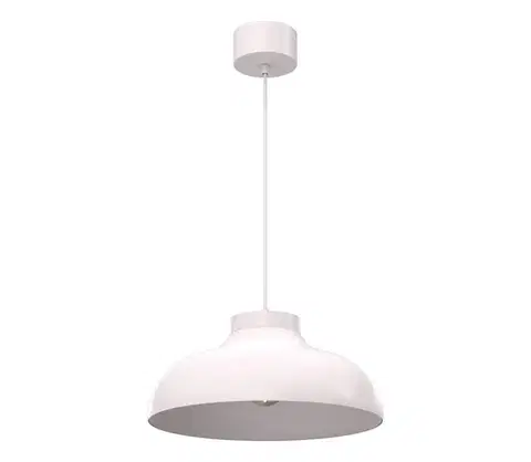 Svietidlá  Závesný luster na lanku BASCA 1xE27/15W/230V krémový 1833
