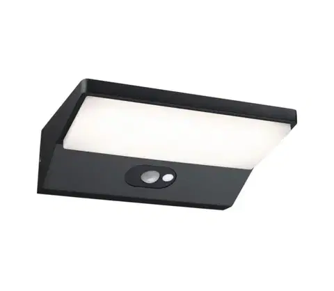 LED osvetlenie Paulmann 94333 - LED/7,4W IP44 Vonkajšie nástenné svietidlo so senzorom HOUSE 230V 94333