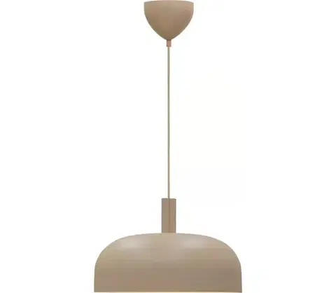 Svietidlá Nordlux - Závesný luster na lanku SANDRO, 1xE27/15W/230V, priemer 40 cm, hnedý 2612003018