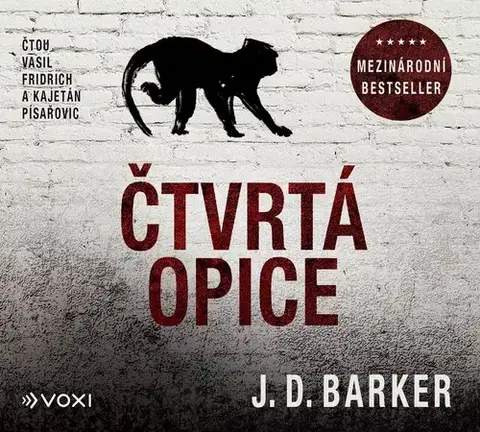 Detektívky, trilery, horory Voxi Čtvrtá opice (audiokniha)