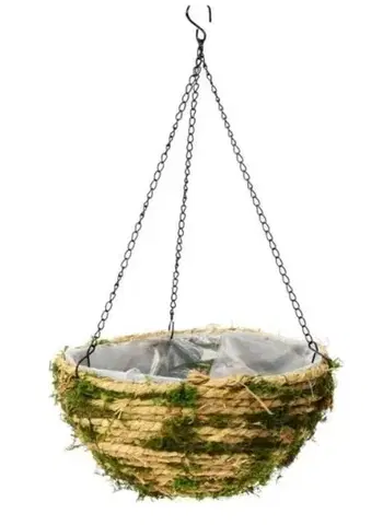 Veľkonočné a jarné dekorácie Kinekus Kvetináč obal závesný 25x13 cm