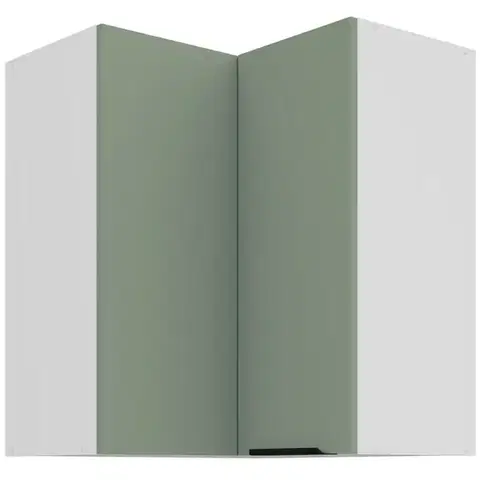Kuchynské skrinky visiace Kuchynská skrinka Aria-Sa/Wh Anti Fingerprint 60x60 Gn-72 2f (90°)