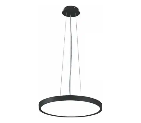 Svietidlá Top Light - LED Stm. luster na lanku REVIT LED/36W/230V 3000-6500K čierna + DO Revit 40CZ RC