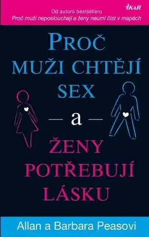 Rozvoj osobnosti Proč muži chtějí sex a ženy potřebují lásku - Allan Pease,Barbara Pease